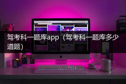 驾考科一题库app（驾考科一题库多少道题）